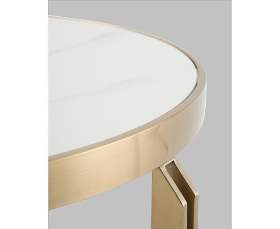 Журнальный столик Калисто 90*90 см светлая и темная керамика, изображение 6 | Интернет магазин мебели и декора LifeDekor