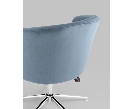 Кресло Харис регулируемое замша синий NC, изображение 32 | Интернет магазин мебели и декора LifeDekor