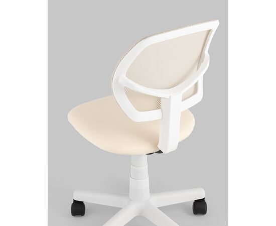 Кресло компьютерное детское ЛОЛО бежевый пластик белый, изображение 31 | Интернет магазин мебели и декора LifeDekor