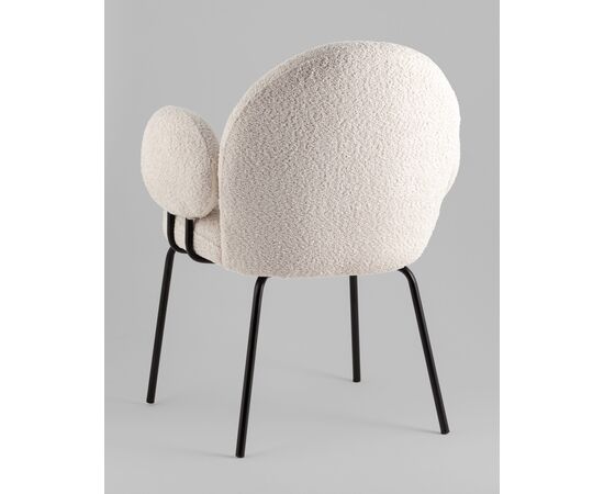 Кресло Nina M жемчужный, изображение 22 | Интернет магазин мебели и декора LifeDekor