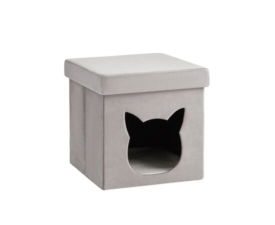 Пуф складной с ящиком Store Pet серый, изображение 20 | Интернет магазин мебели и декора LifeDekor