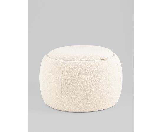 Пуф-столик Люкке с ящиком бежевый, изображение 18 | Интернет магазин мебели и декора LifeDekor