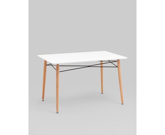 Стол Eames DSW Rectangle New 120*80 белый, изображение 16 | Интернет магазин мебели и декора LifeDekor