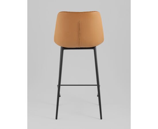 Стул барный Arch экокожа коричневый, изображение 23 | Интернет магазин мебели и декора LifeDekor