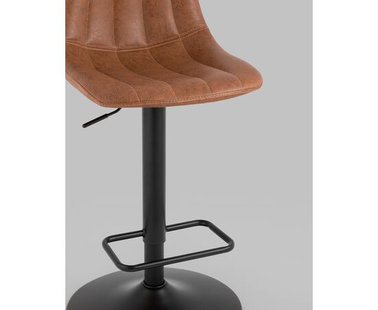 Стул барный Code экокожа коричневый, изображение 33 | Интернет магазин мебели и декора LifeDekor