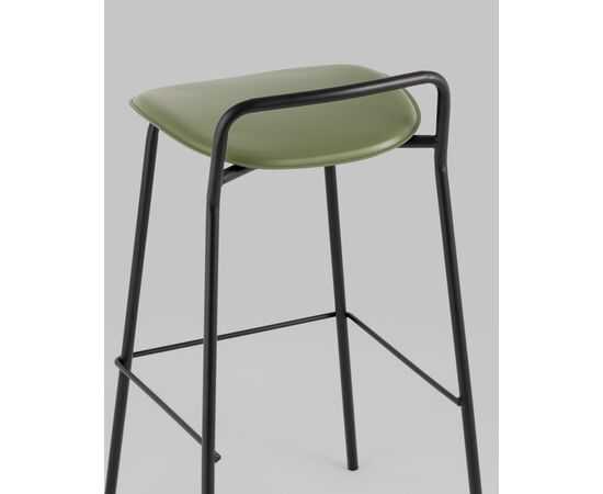 Стул барный Mantis экокожа зеленый, изображение 31 | Интернет магазин мебели и декора LifeDekor