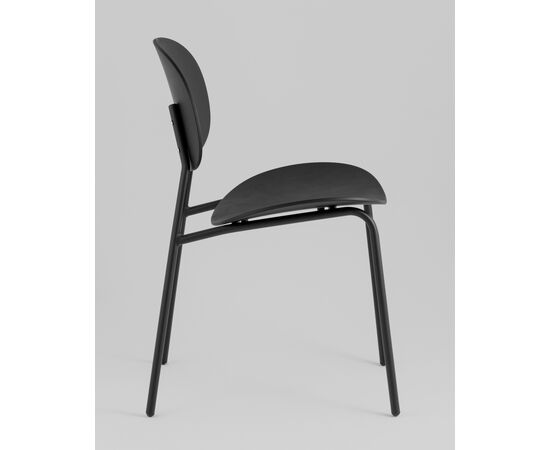 Стул Edie пластик черный, изображение 20 | Интернет магазин мебели и декора LifeDekor