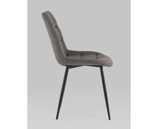 Стул Флекс New рогожка Lumos темно-серый, изображение 13 | Интернет магазин мебели и декора LifeDekor