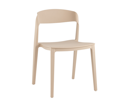 Стул Moris пластик бежевый, изображение 13 | Интернет магазин мебели и декора LifeDekor