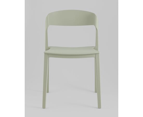 Стул Moris пластик серо-зеленый, изображение 16 | Интернет магазин мебели и декора LifeDekor
