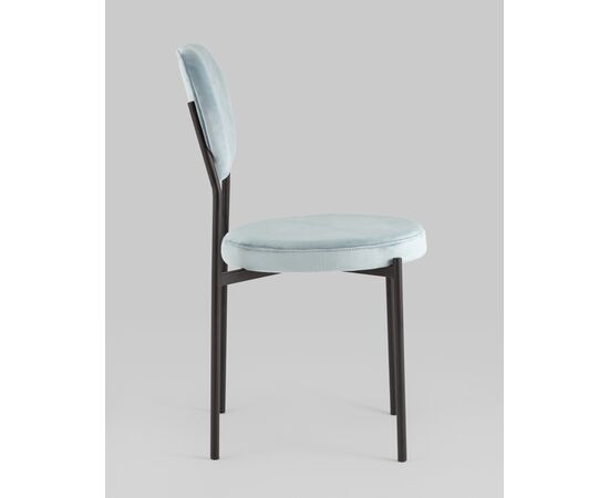 Стул обеденный Барбара велюр серо-голубой NC, изображение 30 | Интернет магазин мебели и декора LifeDekor