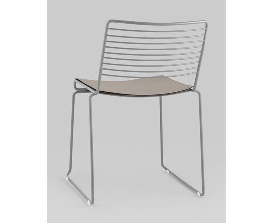 Стул обеденный Danny серый с подушкой, изображение 30 | Интернет магазин мебели и декора LifeDekor