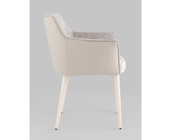Стул обеденный Feston слоновая кость букле с экокожей, изображение 20 | Интернет магазин мебели и декора LifeDekor