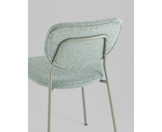 Стул обеденный Gigi шенилл зеленый, изображение 23 | Интернет магазин мебели и декора LifeDekor