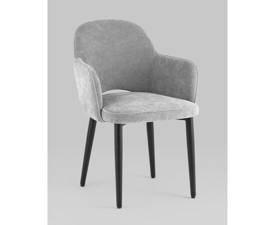 Стул Венера шенилл светло-серый, изображение 20 | Интернет магазин мебели и декора LifeDekor