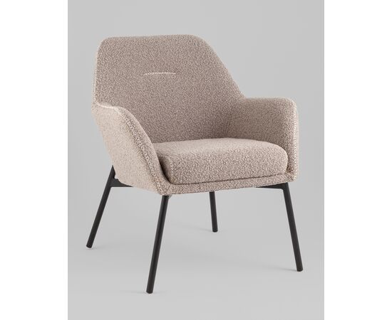 Кресло лаунж Joaquin серый, изображение 18 | Интернет магазин мебели и декора LifeDekor