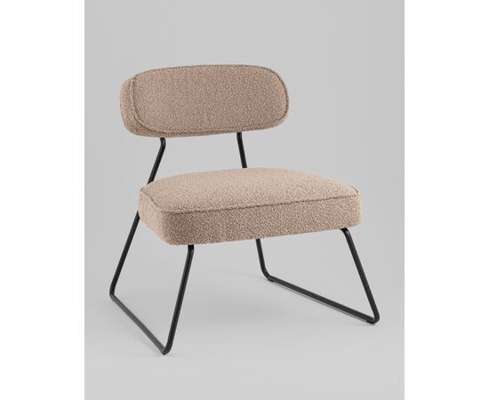 Кресло лаунж Kate бежевый, изображение 20 | Интернет магазин мебели и декора LifeDekor