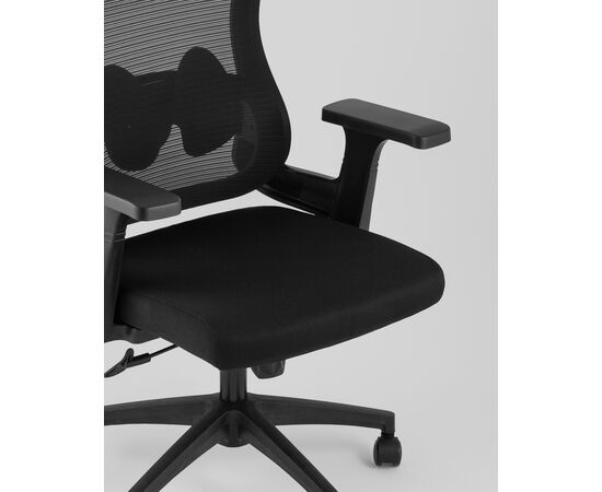 Кресло офисное TopChairs Petal черный, изображение 24 | Интернет магазин мебели и декора LifeDekor