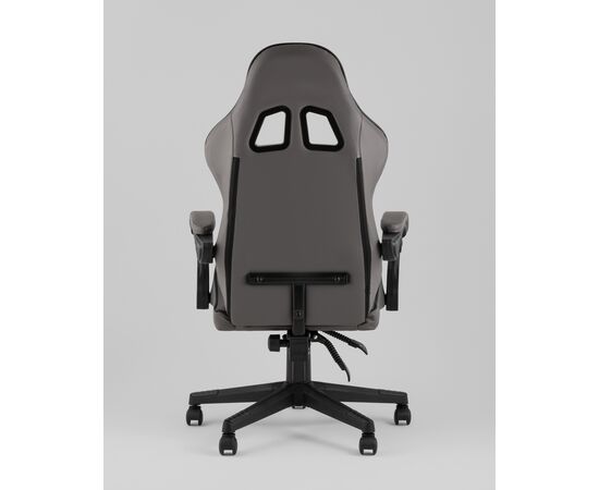 Кресло спортивное TopChairs Commander серо-черный, изображение 21 | Интернет магазин мебели и декора LifeDekor