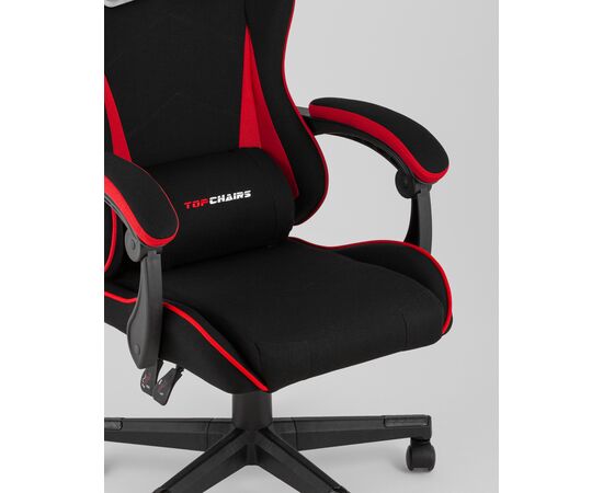 Кресло спортивное TopChairs Phantom черно-красный, изображение 24 | Интернет магазин мебели и декора LifeDekor