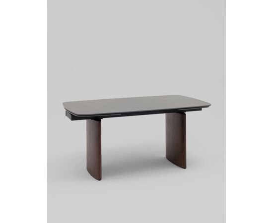 Стол обеденный Астарта раскладной 160-240х90 см керамика темная, изображение 14 | Интернет магазин мебели и декора LifeDekor