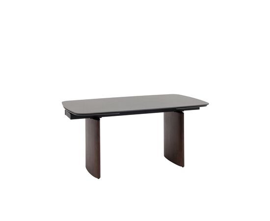 Стол обеденный Астарта раскладной 160-240х90 см керамика темная, изображение 13 | Интернет магазин мебели и декора LifeDekor