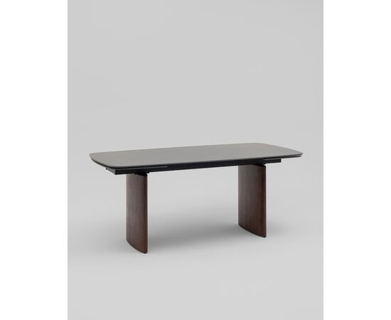 Стол обеденный Астарта раскладной 180-260х90 см керамика темная, изображение 14 | Интернет магазин мебели и декора LifeDekor