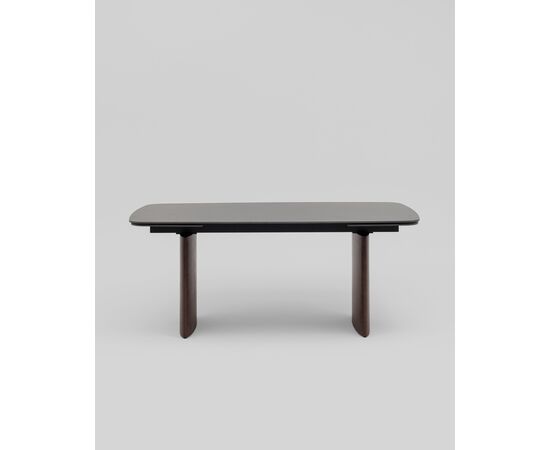 Стол обеденный Астарта раскладной 180-260х90 см керамика темная, изображение 18 | Интернет магазин мебели и декора LifeDekor