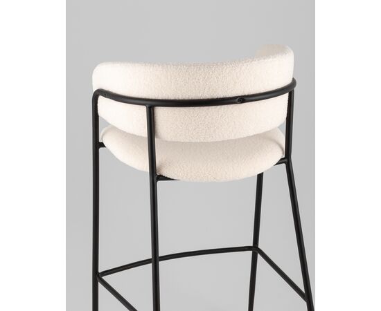 Стул барный Нэлли белый, изображение 17 | Интернет магазин мебели и декора LifeDekor