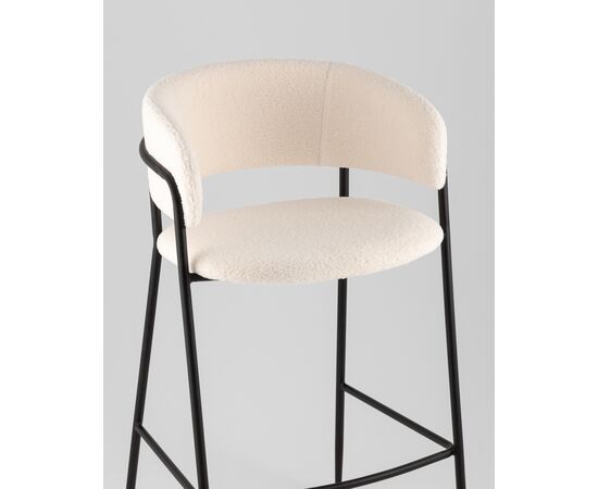 Стул барный Нэлли белый, изображение 18 | Интернет магазин мебели и декора LifeDekor