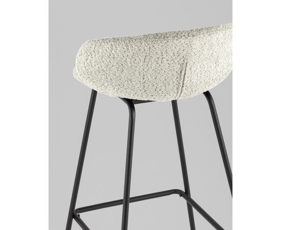 Стул барный Nita букле мятный, изображение 15 | Интернет магазин мебели и декора LifeDekor