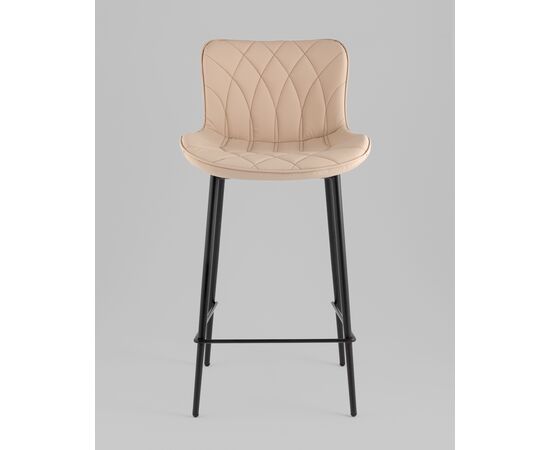 Стул барный Vault экокожа бежевый, изображение 21 | Интернет магазин мебели и декора LifeDekor