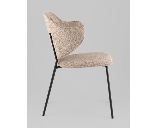 Стул Bellamy букле кофейный, изображение 12 | Интернет магазин мебели и декора LifeDekor