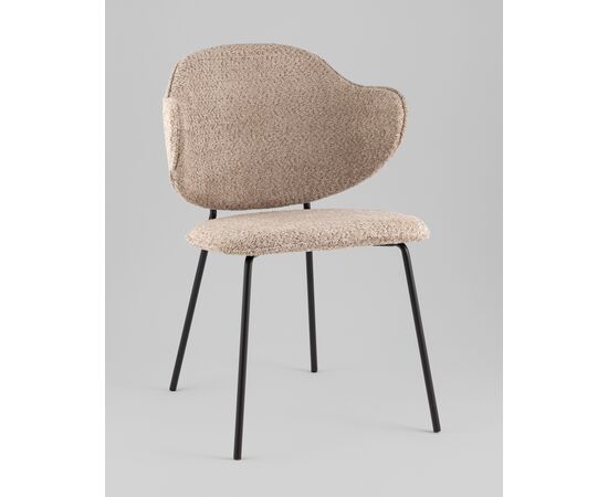 Стул Bellamy букле кофейный, изображение 10 | Интернет магазин мебели и декора LifeDekor