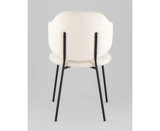 Стул Bellamy букле молочный, изображение 13 | Интернет магазин мебели и декора LifeDekor