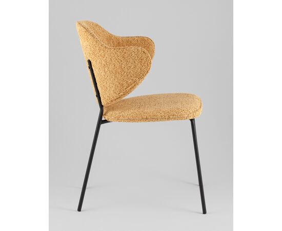 Стул Bellamy букле охра, изображение 12 | Интернет магазин мебели и декора LifeDekor