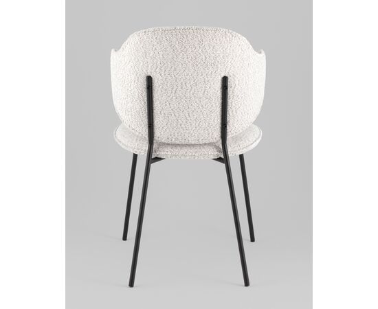 Стул Bellamy букле светло-серый, изображение 13 | Интернет магазин мебели и декора LifeDekor