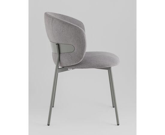 Стул Блейз велюр серый, изображение 22 | Интернет магазин мебели и декора LifeDekor