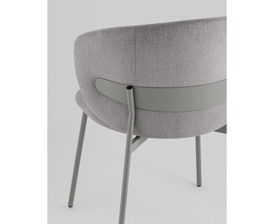 Стул Блейз велюр серый, изображение 25 | Интернет магазин мебели и декора LifeDekor