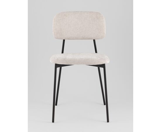 Стул Chao светло-серый черные ножки, изображение 19 | Интернет магазин мебели и декора LifeDekor