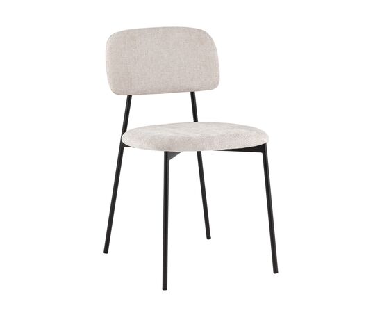 Стул Chao светло-серый черные ножки, изображение 17 | Интернет магазин мебели и декора LifeDekor