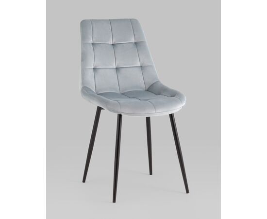 Стул Флекс New велюр пыльно-голубой 4шт., изображение 9 | Интернет магазин мебели и декора LifeDekor