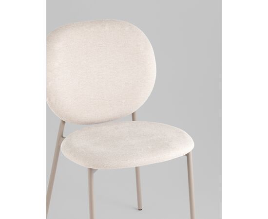 Стул обеденный Pip бежевый кремовые ножки NP, изображение 24 | Интернет магазин мебели и декора LifeDekor