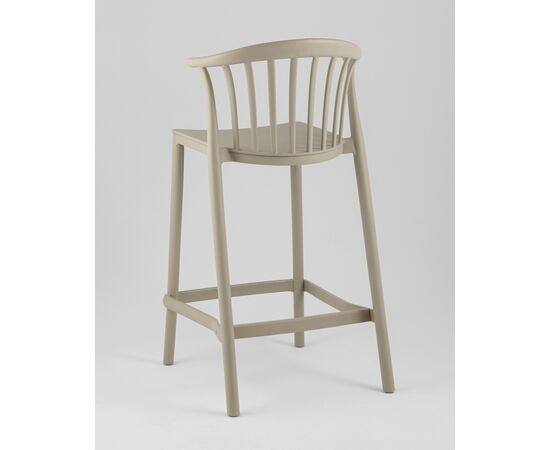 Стул полубарный Campo пластик зеленый, изображение 22 | Интернет магазин мебели и декора LifeDekor