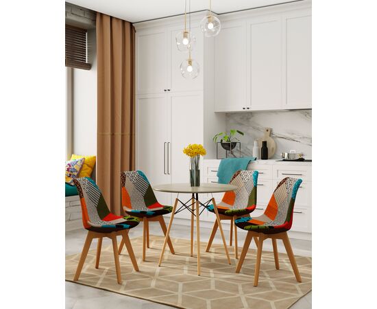 Стул FRANKFURT пэчворк, изображение 12 | Интернет магазин мебели и декора LifeDekor