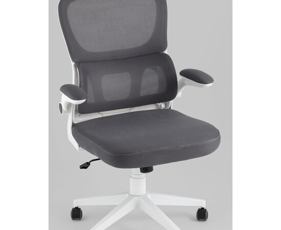 Кресло офисное TopChairs Airone Expert серый, изображение 16 | Интернет магазин мебели и декора LifeDekor