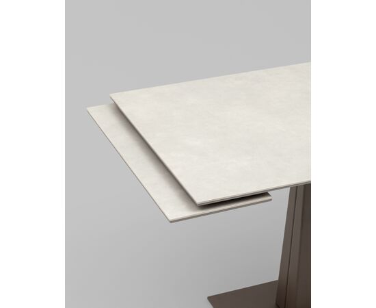 Стол Арнон 120-180/80/76 см керамика Carmen light grey, изображение 10 | Интернет магазин мебели и декора LifeDekor