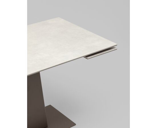 Стол Арнон 120-180/80/76 см керамика Carmen light grey, изображение 11 | Интернет магазин мебели и декора LifeDekor