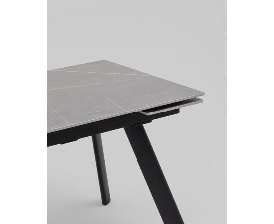 Стол Нэд 120-180/80/76 см столешница керамика Armani Grey, изображение 13 | Интернет магазин мебели и декора LifeDekor