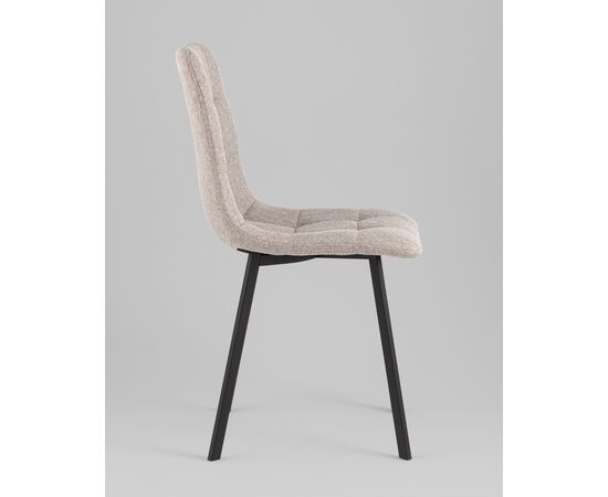 Стул Chilly рогожка Lumos бежевый, изображение 14 | Интернет магазин мебели и декора LifeDekor